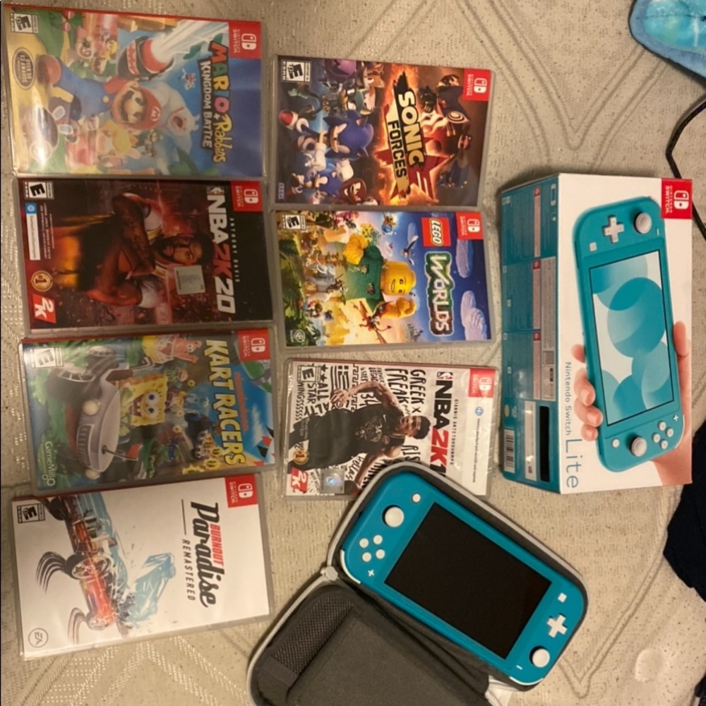 Nintendo switch and games